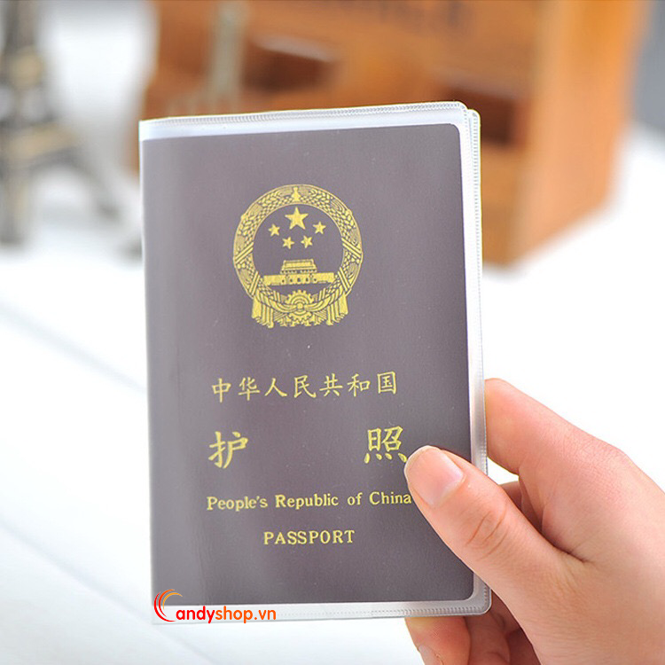 Bao passport trong suốt PP40